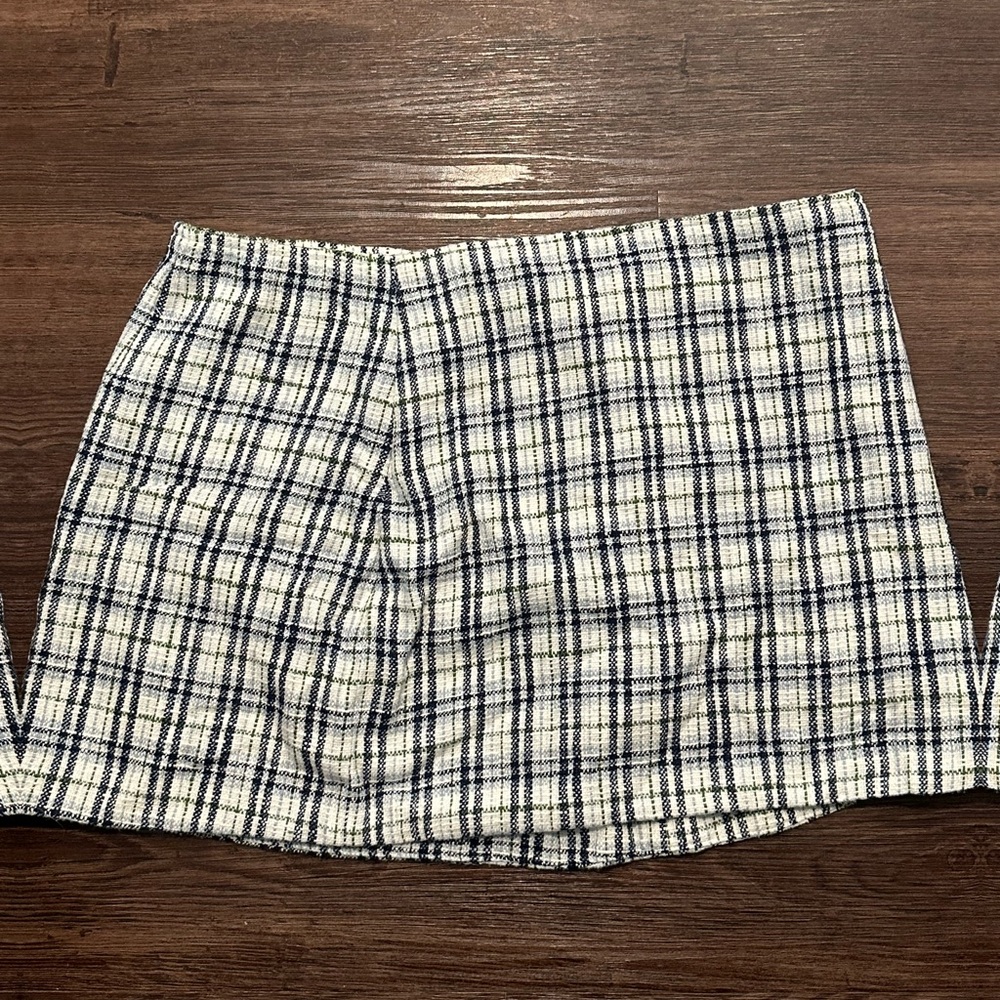 Abercrombie & Fitch Plaid Skort Size XL